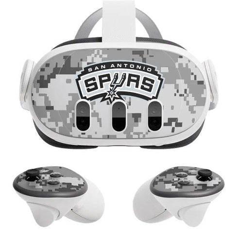 NBA San Antonio Spurs Digi Camo Meta Quest 3 Skin