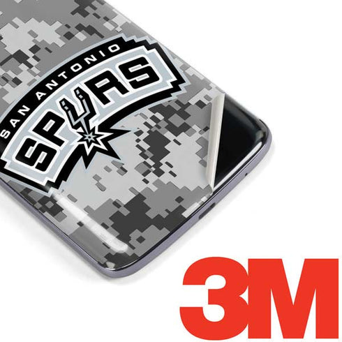 NBA San Antonio Spurs Digi Camo Moto E5 Plus Skin