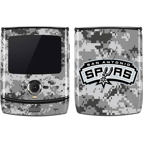 NBA San Antonio Spurs Digi Camo Motorola RAZR Skin