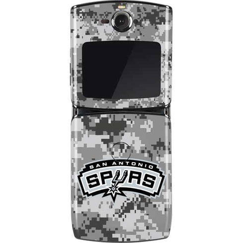 NBA San Antonio Spurs Digi Camo Motorola RAZR Skin