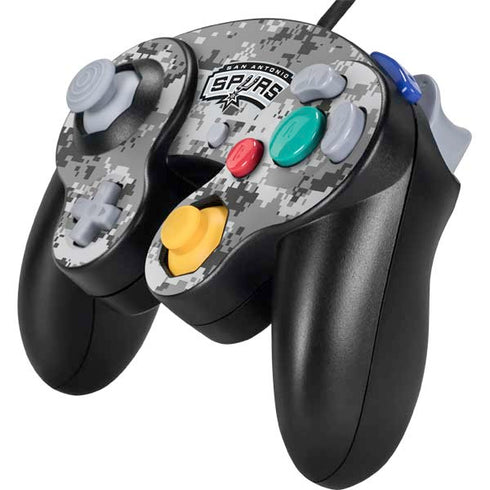 NBA San Antonio Spurs Digi Camo Nintendo GameCube Controller Skin