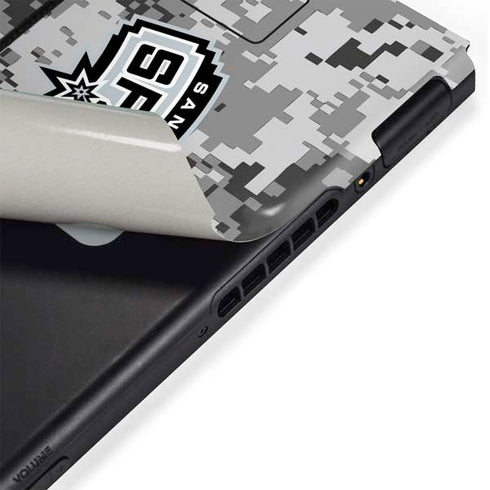 NBA San Antonio Spurs Digi Camo Nintendo Switch Bundle Skin