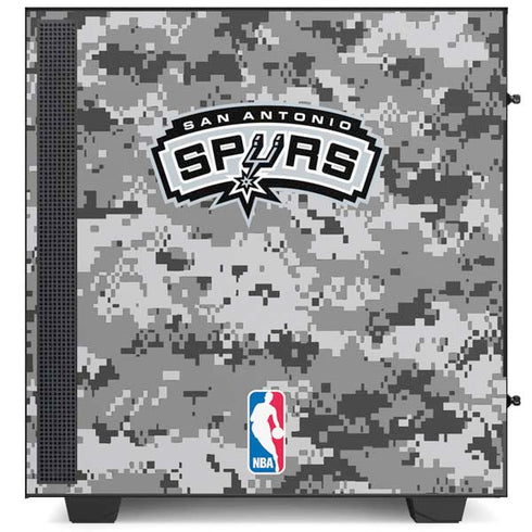 NBA San Antonio Spurs Digi Camo NZXT H510 Compact ATX Mid-Tower Case Skin