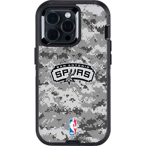 NBA San Antonio Spurs Digi Camo Otterbox Defender iPhone Skin