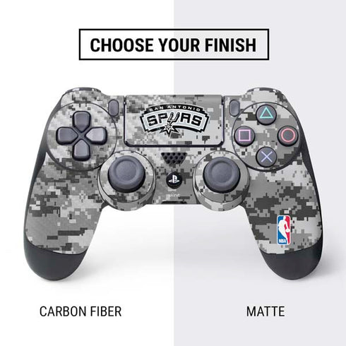 NBA San Antonio Spurs Digi Camo PS4 Controller Skin