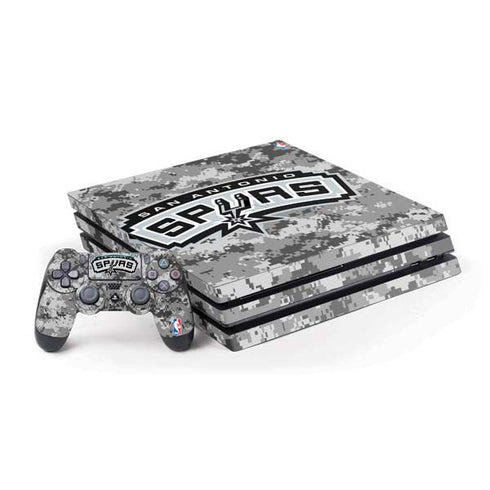 NBA San Antonio Spurs Digi Camo PS4 Pro Bundle Skin