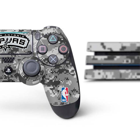 NBA San Antonio Spurs Digi Camo PS4 Pro Bundle Skin
