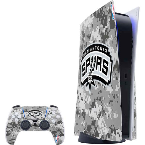 NBA San Antonio Spurs Digi Camo PS5 Bundle Skin