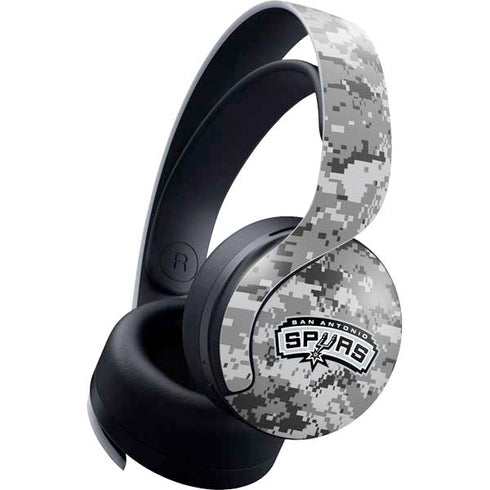 NBA San Antonio Spurs Digi Camo PULSE 3D Wireless Headset for PS5 Skin