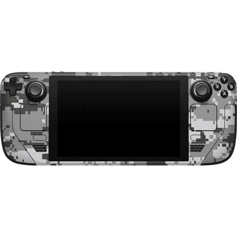 NBA San Antonio Spurs Digi Camo Steam Deck Handheld Gaming Computer Skin