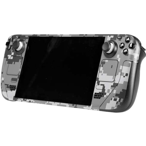 NBA San Antonio Spurs Digi Camo Steam Deck Handheld Gaming Computer Skin