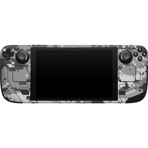 NBA San Antonio Spurs Digi Camo Steam Deck Handheld Gaming Computer Skin