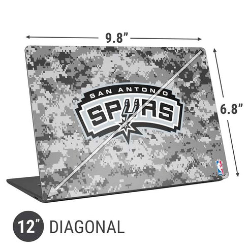 NBA San Antonio Spurs Digi Camo Universal Laptop 12in (9.8 x 6.8in) Skin