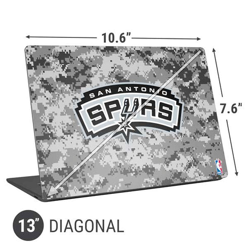 NBA San Antonio Spurs Digi Camo Universal Laptop 13in (10.6 x 7.6in) Skin