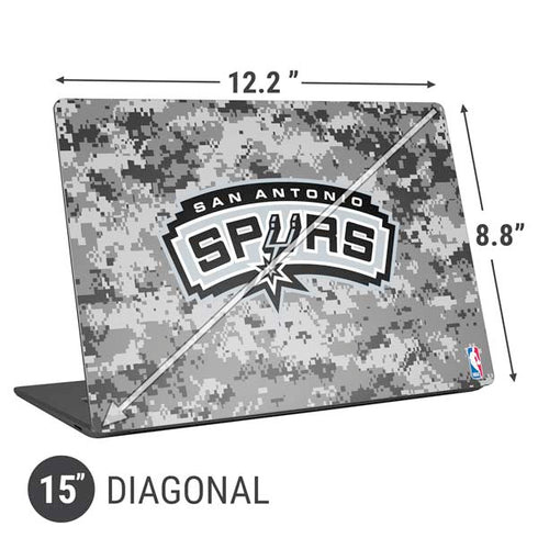 NBA San Antonio Spurs Digi Camo Universal Laptop 15in (12.2 x 8.8in) Skin
