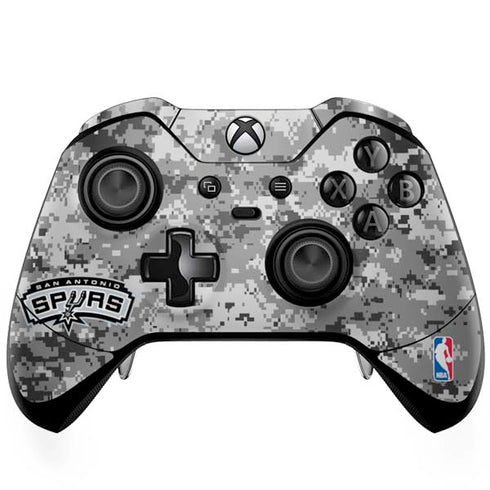 NBA San Antonio Spurs Digi Camo Xbox One Elite Controller Skin