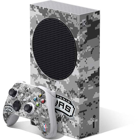 NBA San Antonio Spurs Digi Camo Xbox Series S Bundle Skin