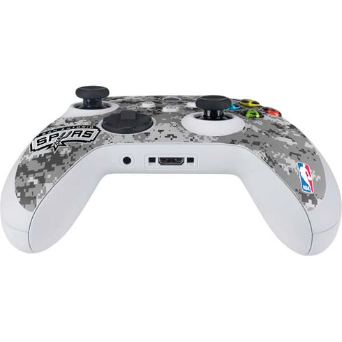 NBA San Antonio Spurs Digi Camo Xbox Series S Controller Skin