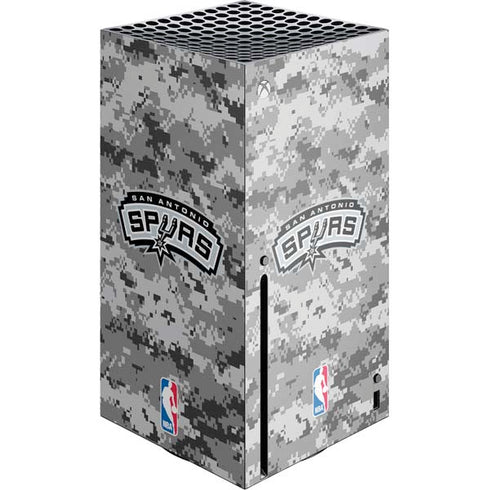 NBA San Antonio Spurs Digi Camo Xbox Series X Console Skin