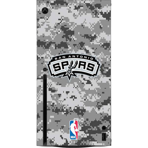 NBA San Antonio Spurs Digi Camo Xbox Series X Console Skin