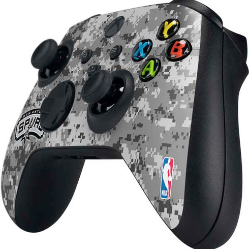 NBA San Antonio Spurs Digi Camo Xbox Series X Controller Skin