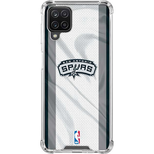NBA San Antonio Spurs Galaxy A12 Clear Case