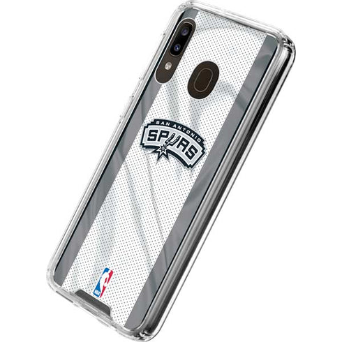 NBA San Antonio Spurs Galaxy A30 Clear Case