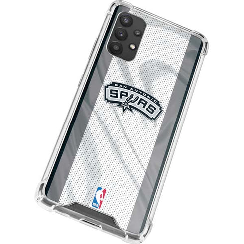 NBA San Antonio Spurs Galaxy A32 5G Clear Case