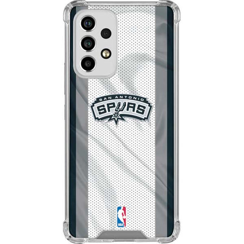 NBA San Antonio Spurs Galaxy A33 5G Clear Case