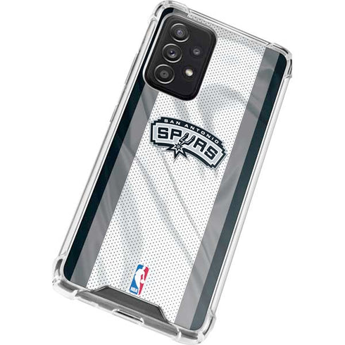 NBA San Antonio Spurs Galaxy A52 5G Clear Case