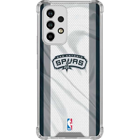 NBA San Antonio Spurs Galaxy A53 5G Clear Case