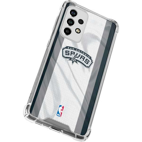 NBA San Antonio Spurs Galaxy A53 5G Clear Case