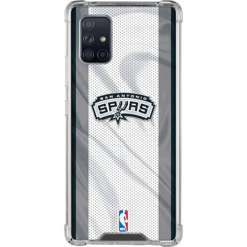 NBA San Antonio Spurs Galaxy A71 5G Clear Case