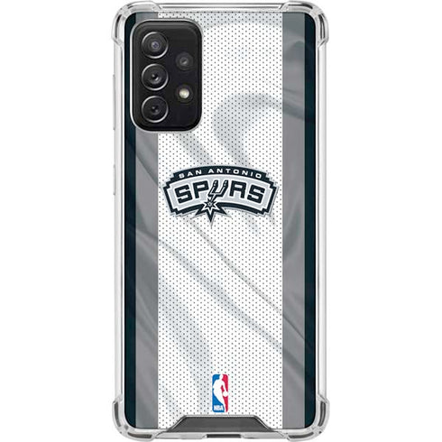 NBA San Antonio Spurs Galaxy A72 5G Clear Case