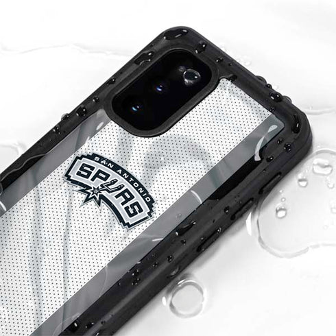 NBA San Antonio Spurs Galaxy S20 Waterproof Case