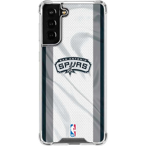 NBA San Antonio Spurs Galaxy S22 Plus Clear Case