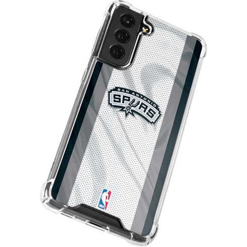 NBA San Antonio Spurs Galaxy S22 Plus Clear Case