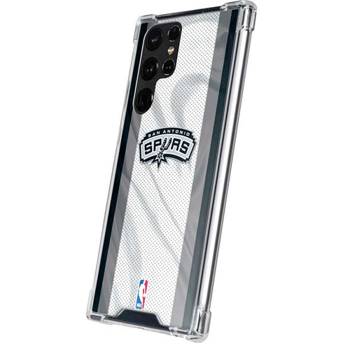 NBA San Antonio Spurs Galaxy S22 Ultra Clear Case
