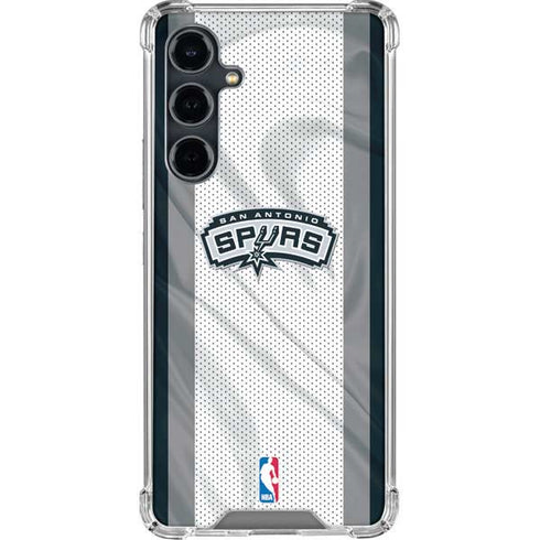 NBA San Antonio Spurs Galaxy S23 FE Clear Case