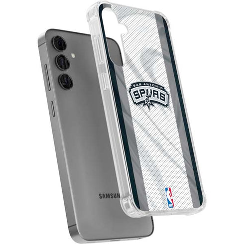 NBA San Antonio Spurs Galaxy S24 Plus Clear Case