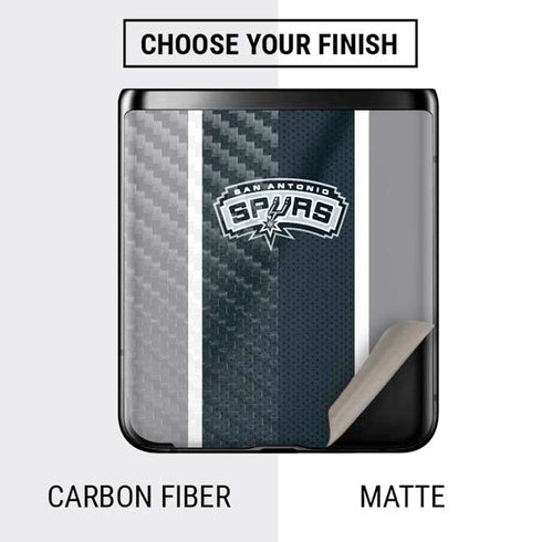 NBA San Antonio Spurs Galaxy Z Flip Skin
