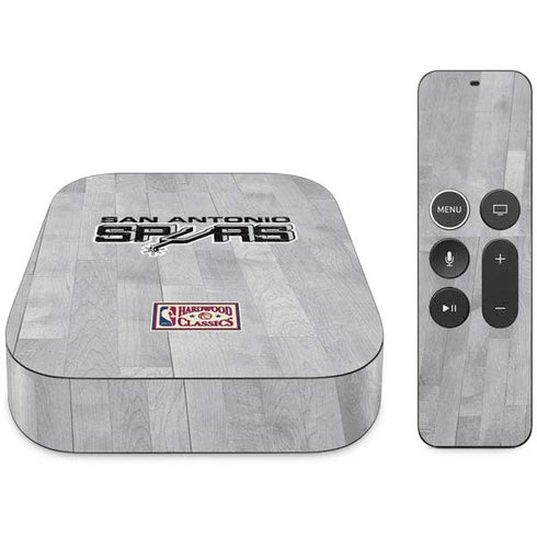 NBA San Antonio Spurs Hardwood Classics Apple TV Skin
