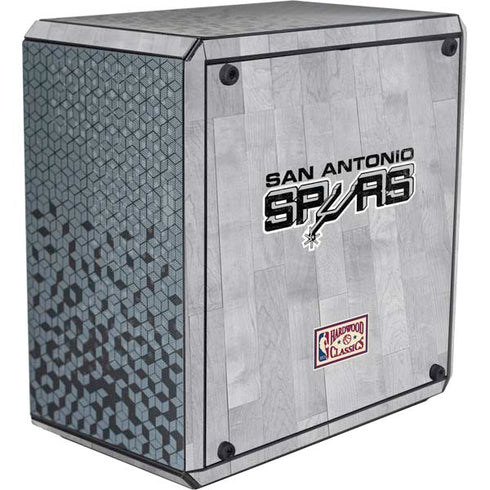 NBA San Antonio Spurs Hardwood Classics Cooler Master MasterBox Q300L Mini Tower Skin