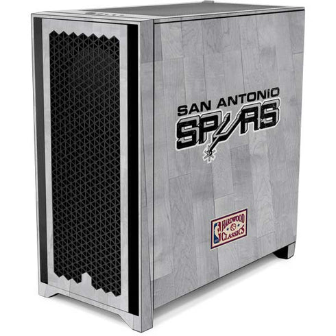 NBA San Antonio Spurs Hardwood Classics Corsair 4000D Tempered Glass Mid-Tower ATX Case Skin