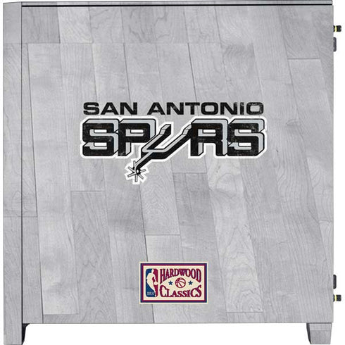 NBA San Antonio Spurs Hardwood Classics Corsair 4000D Tempered Glass Mid-Tower ATX Case Skin