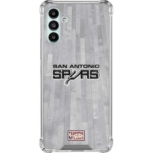 NBA San Antonio Spurs Hardwood Classics Galaxy A13 5G Clear Case