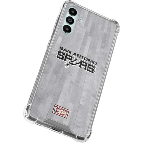 NBA San Antonio Spurs Hardwood Classics Galaxy A13 5G Clear Case