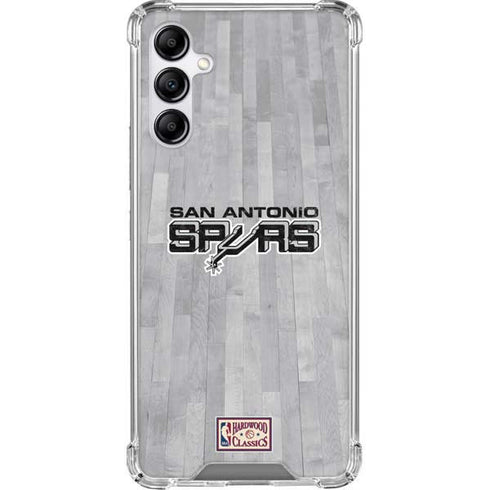 NBA San Antonio Spurs Hardwood Classics Galaxy A14 5G Clear Case