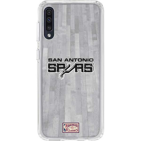 NBA San Antonio Spurs Hardwood Classics Galaxy A50 Clear Case