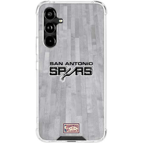 NBA San Antonio Spurs Hardwood Classics Galaxy A54 5G Clear Case